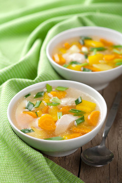 蔬菜雞湯