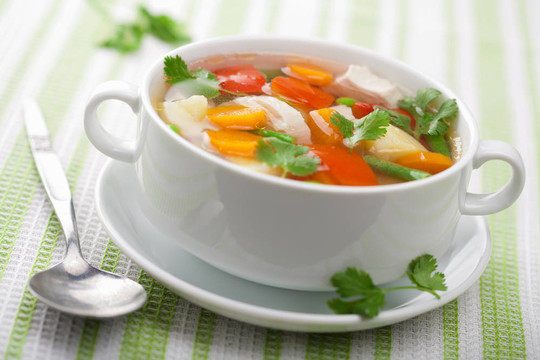 蔬菜雞湯