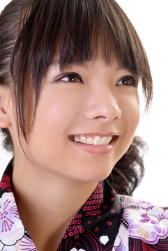 微笑的女孩