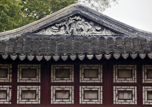 的拙政園；周正媛；中國古代雕塑的房子詳細介紹蘇州江蘇；中國模式；內(nèi)置16