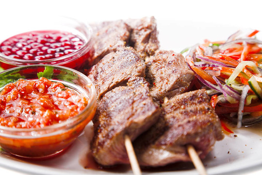 烤的肉