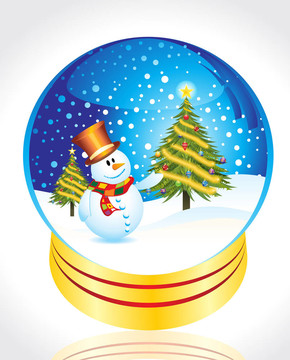 圣誕樹(shù)雪人