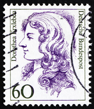 郵票德國1987 Dorothea Erxleben；醫(yī)師
