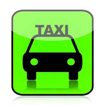 出租車綠色圖標(biāo)