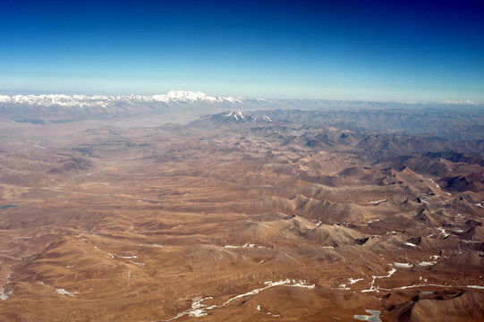 航空攝影；西藏；喜馬拉雅橫斷山脈