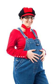 懷孕的女士