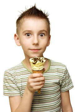 冰淇淋男孩