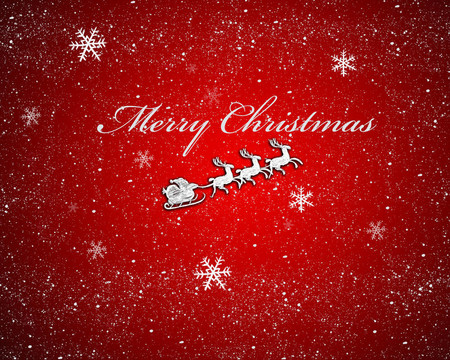 Santa的雪橇。