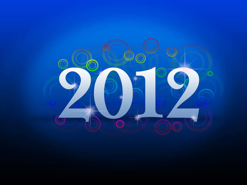 新年卡2012