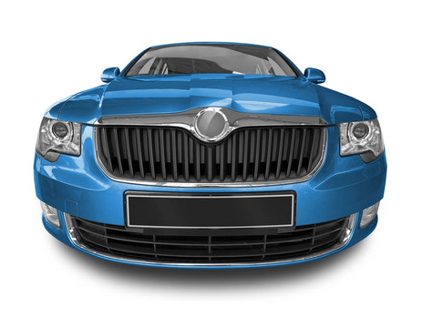 藍(lán)色的車(chē)