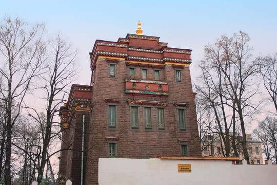 圣彼得堡佛寺gunzechojnej