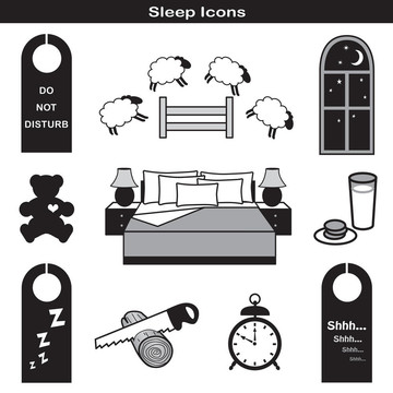 睡眠的圖標(biāo)
