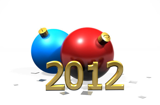 2012紅色和藍(lán)色的小玩意