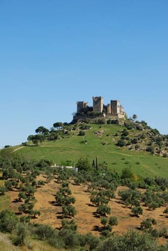 城堡；Almodovar del Rio；西班牙。