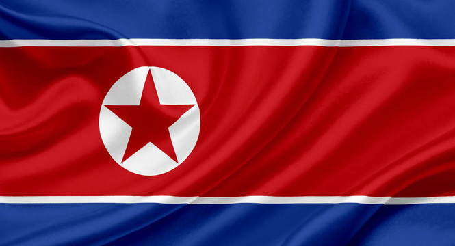 朝鮮飄揚(yáng)旗幟