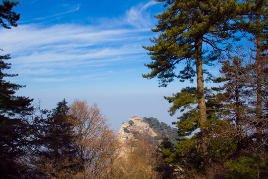華山西峰 遠(yuǎn)眺