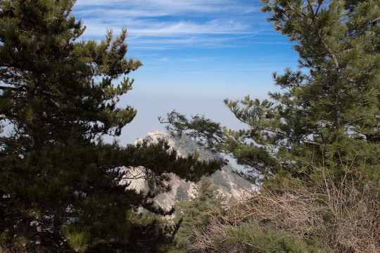 華山西峰 遠(yuǎn)眺