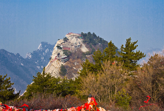 華山西峰景色