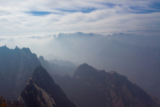 華山南峰景色