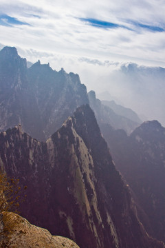 華山南峰景色