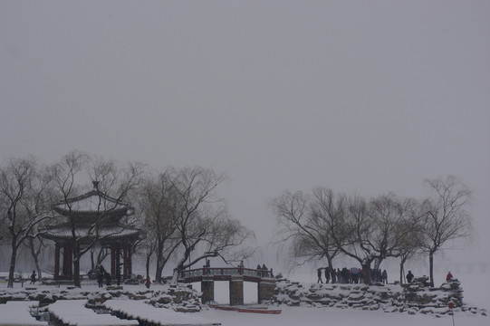 頤和園雪景