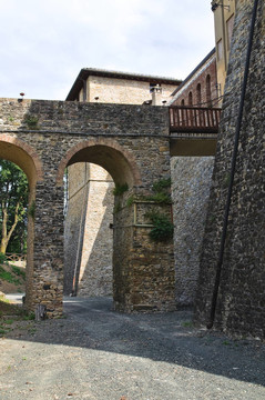 費(fèi)利諾城堡。Emilia Romagna。意大利.