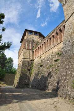費(fèi)利諾城堡。Emilia Romagna。意大利.
