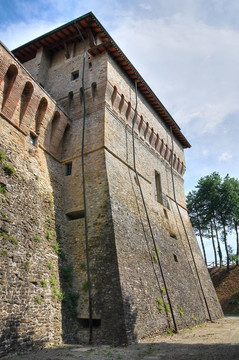 費利諾城堡。Emilia Romagna。意大利.