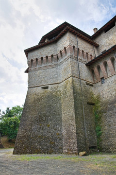 費(fèi)利諾城堡。Emilia Romagna。意大利.