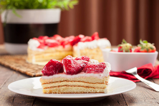 奶油Strawberry Cake