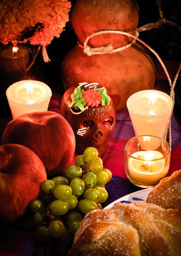 墨西哥的亡靈節(jié)祭壇（Dia de Muertos）