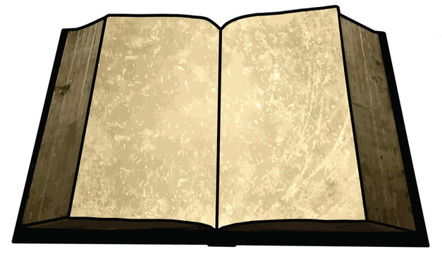 金色空書(shū)空白圖片