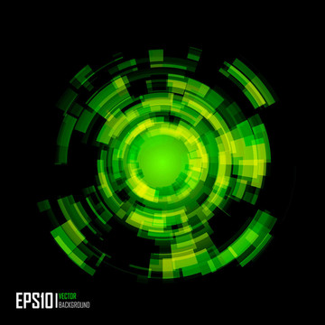 抽象技術圈背景。EPS 10。