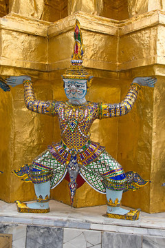 泰國(guó)；大皇宮；曼谷