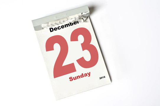 23。十二月2012