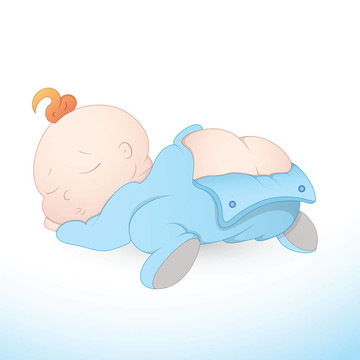 熟睡的嬰兒