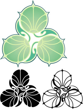 新藝術(shù)風(fēng)格的睡蓮點(diǎn)綴