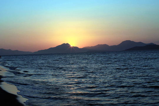 愛琴海日落