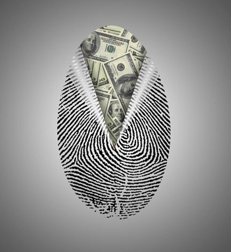 指紋揭示貨幣
