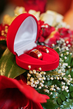 兩個結婚戒指