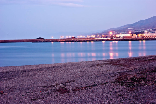 海岸的早晨