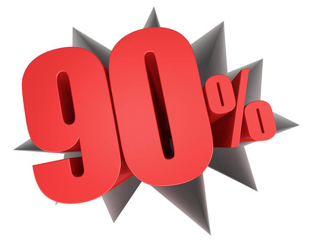 %的圖標