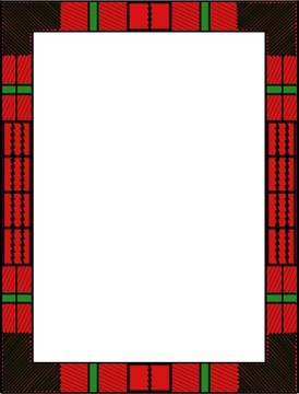 綠色紅色格子架