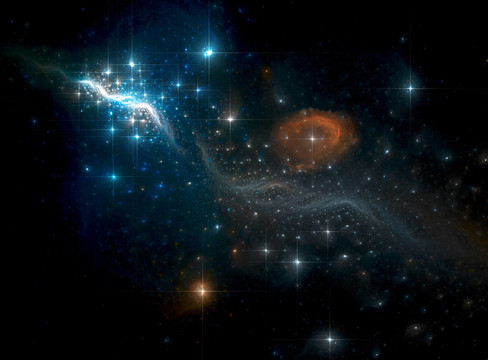 七彩星星星云