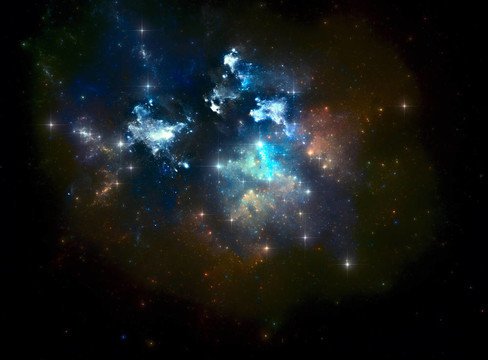 七彩星星星云
