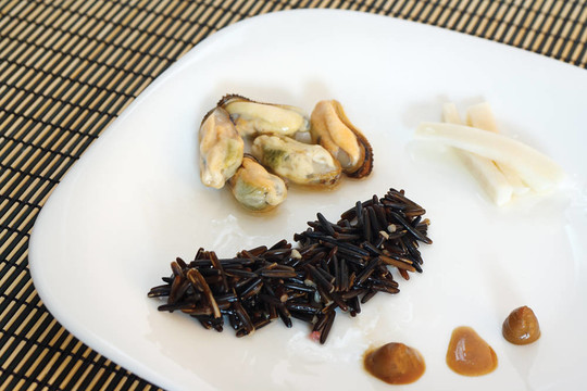 白菜黑崛起；貽貝和魷魚(yú)在竹臺(tái)布仍然生活