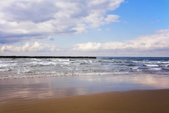海岸沙灘
