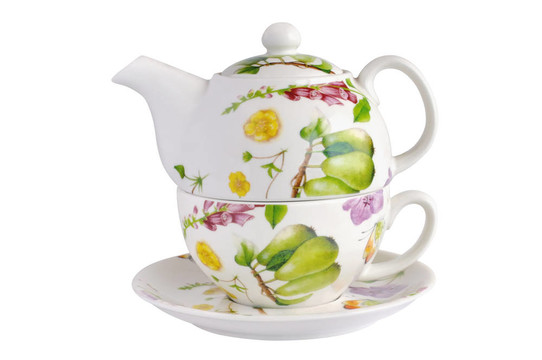 茶壺；杯碟