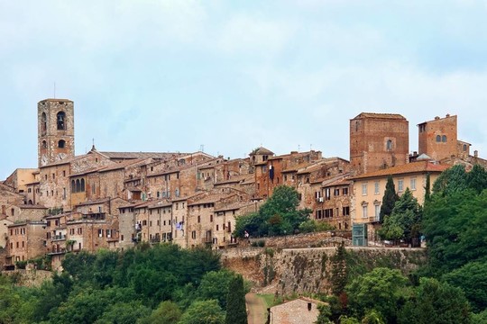 Colle di Val d對埃爾莎歷史觀的托斯卡納鎮(zhèn)