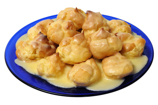 泡芙-美味的甜點
